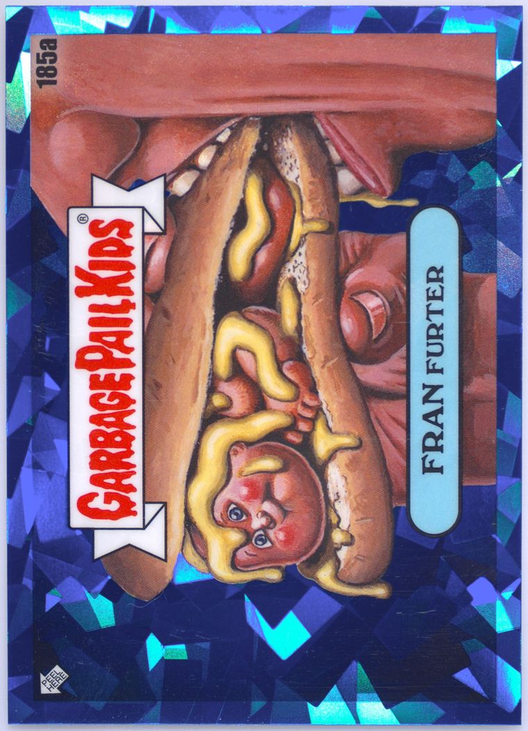 2022 Topps Garbage Pail Kids Sapphire Edition Green #185a Fran Furter front
