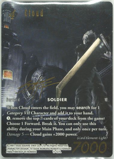 PSA10 FFtcg Cloud noir Promo Final Fantasy | eBay