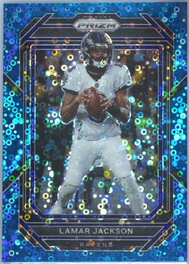 Lamar Jackson Black & White Checkerboard outlets Prizm 2022 SP