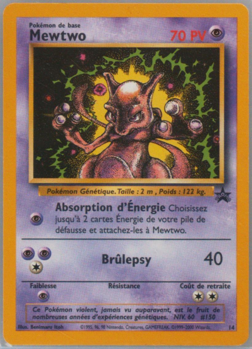 Mew Black Star Promo Pokemon League 2000 Pokemon Card #8 CGC