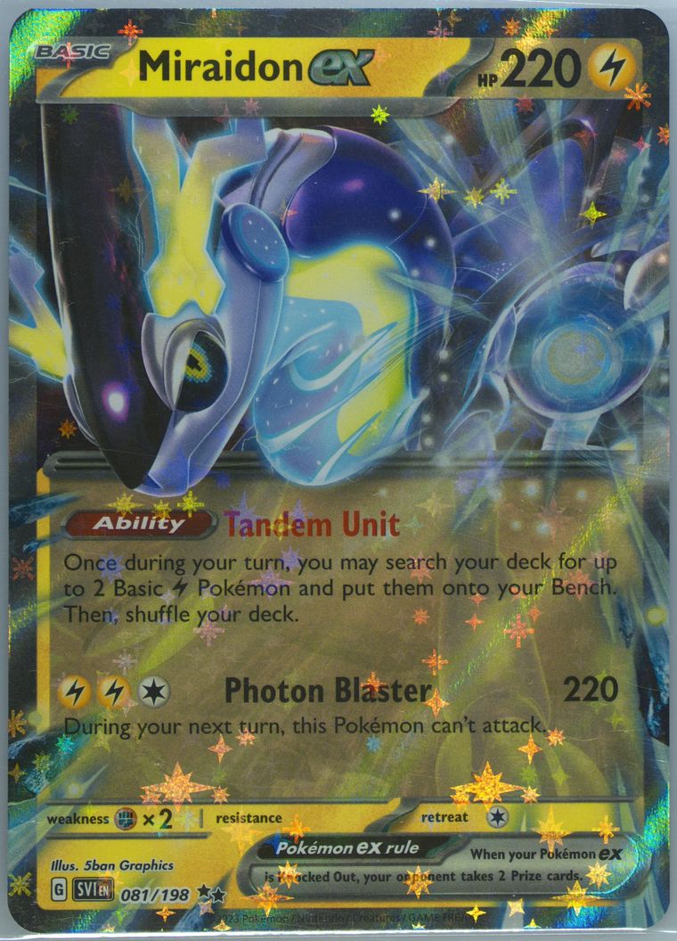 Miraidon EX (Scarlet & Violet)