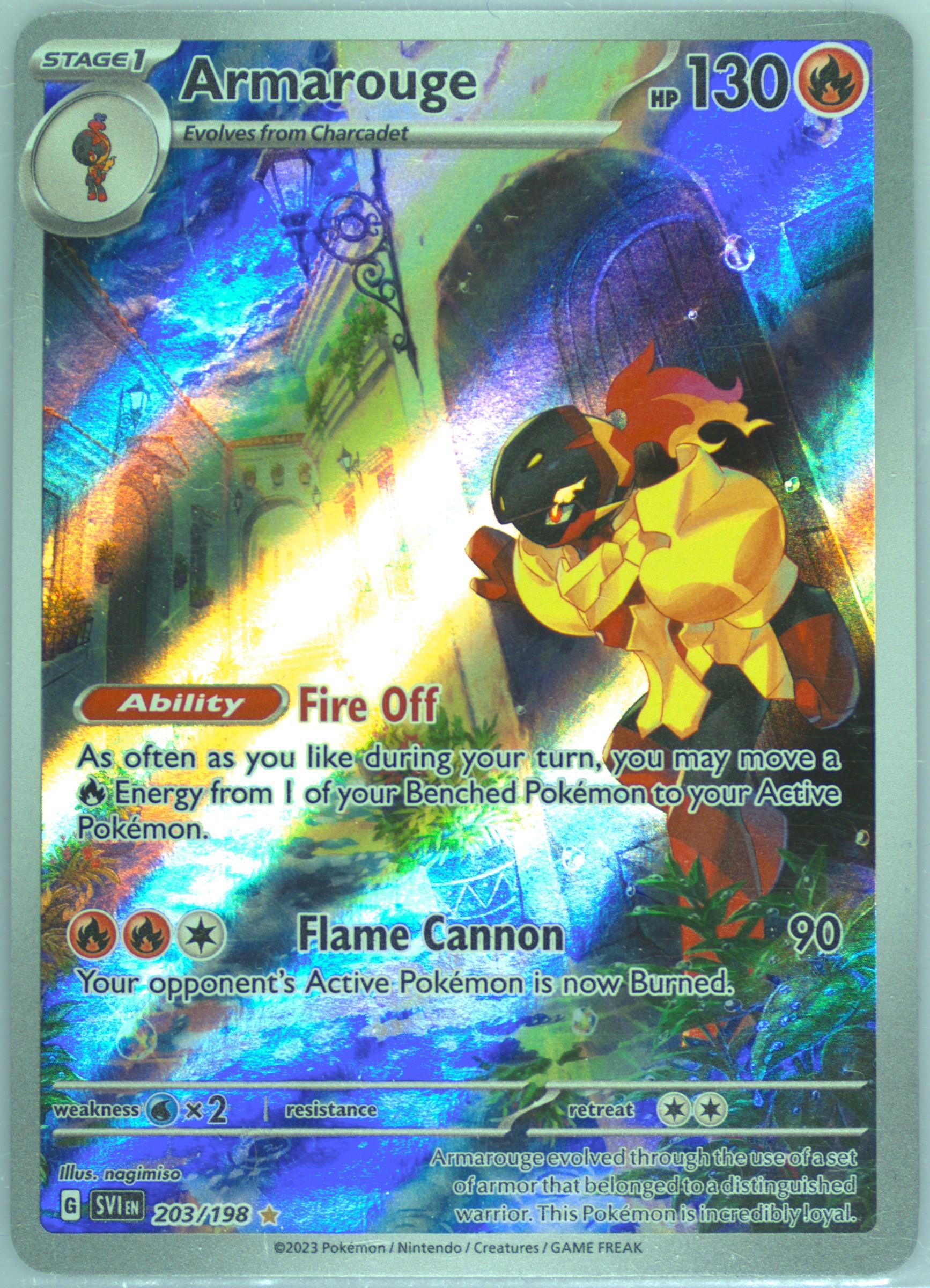 what pokemon set has 203 cards Armarouge main image 0