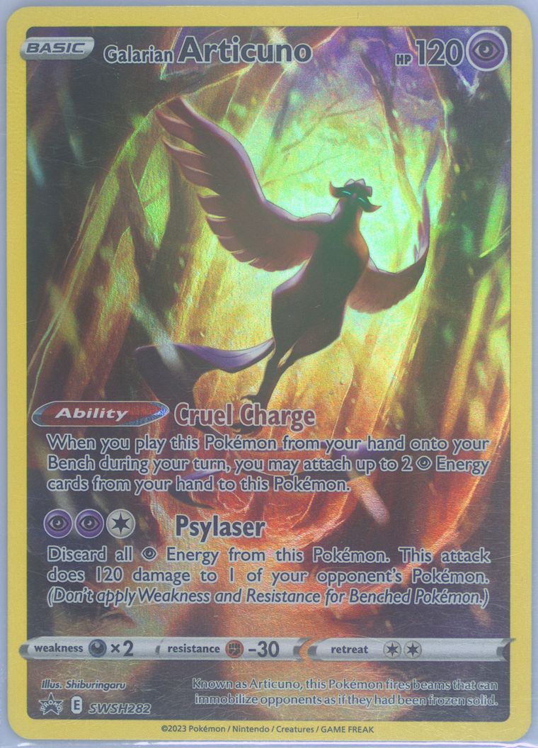 Galarian Articuno (SWSH Black Star Promos)