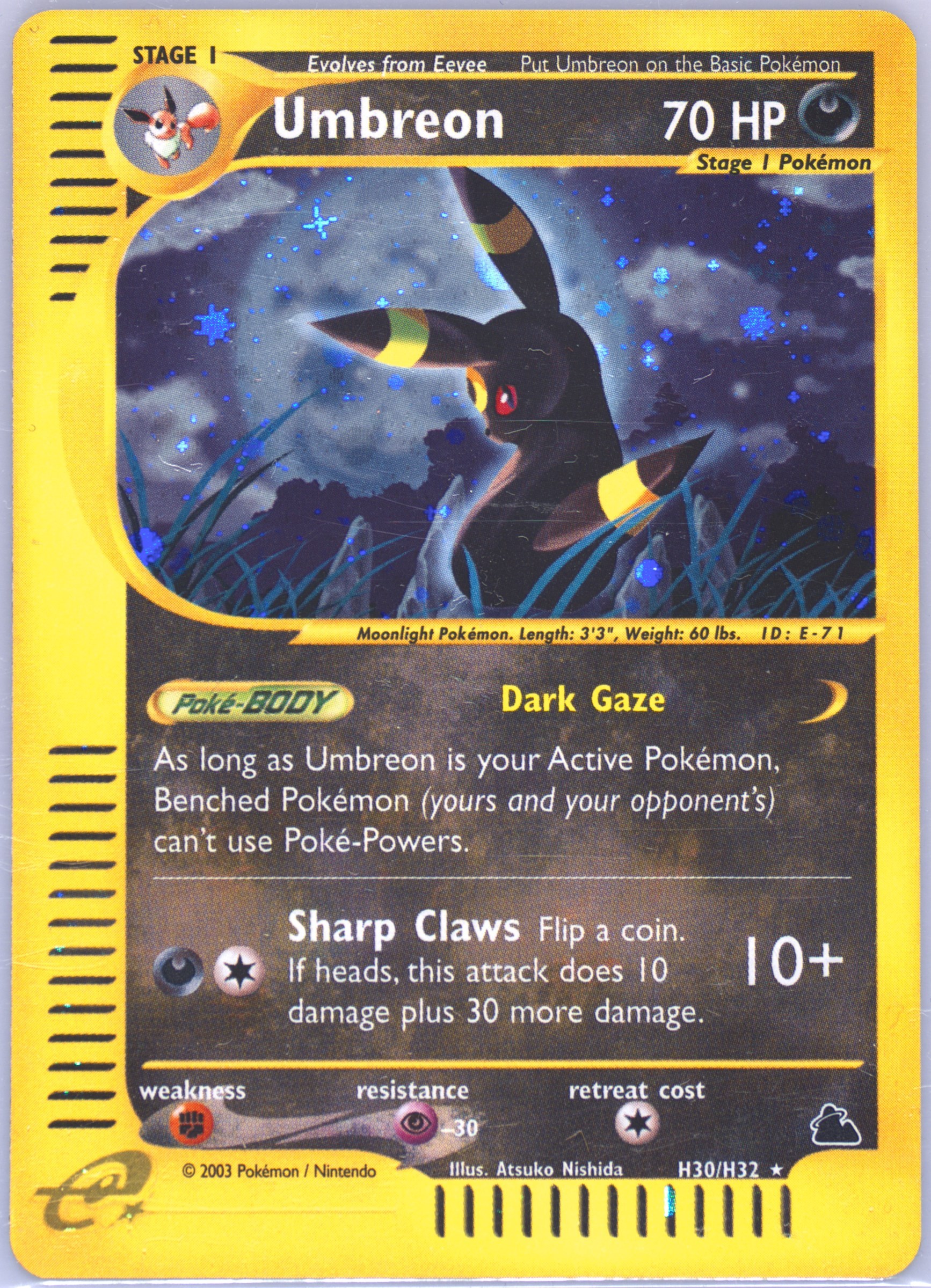 Umbreon Holo PSA 10