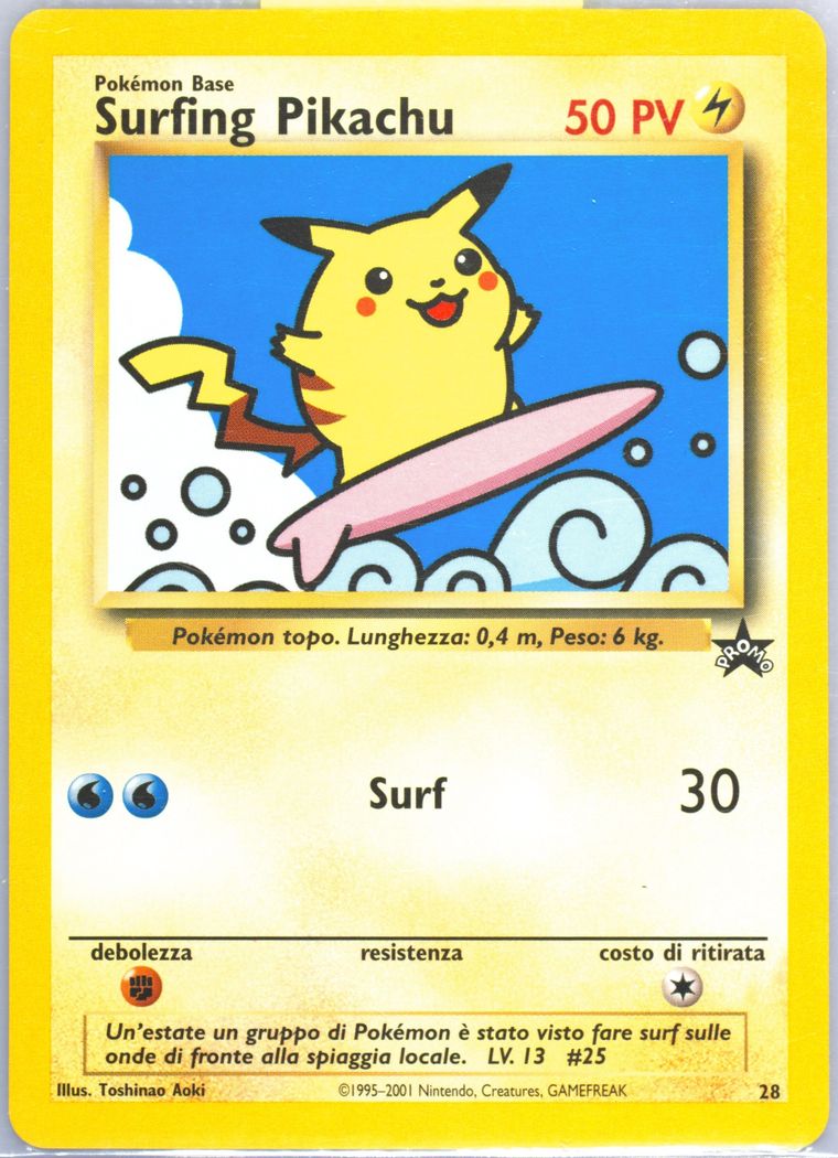 Surfing Pikachu (WoTC Promo)