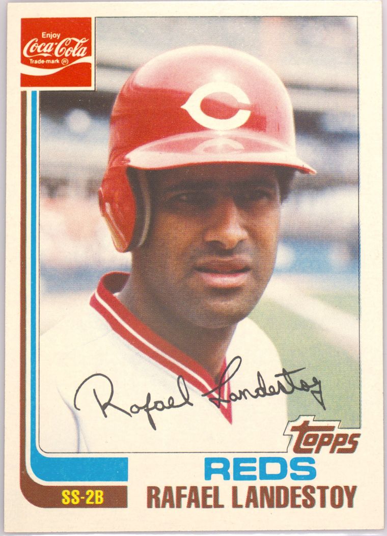珍品　コカ・コーラ　野球カード　1982大リーグ Auction Prices Realized Baseball Cards 1982 Coca-Cola Reds