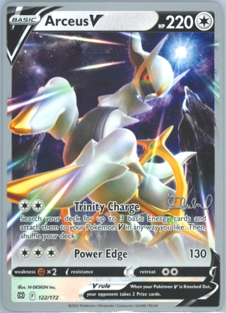 Arceus V (Pokemon 2022 World Championships Deck Adp)