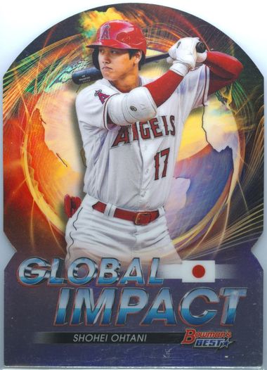 PSA 2022 Bowmans Best #GI1 Shohei Ohtani Global Impact Die
