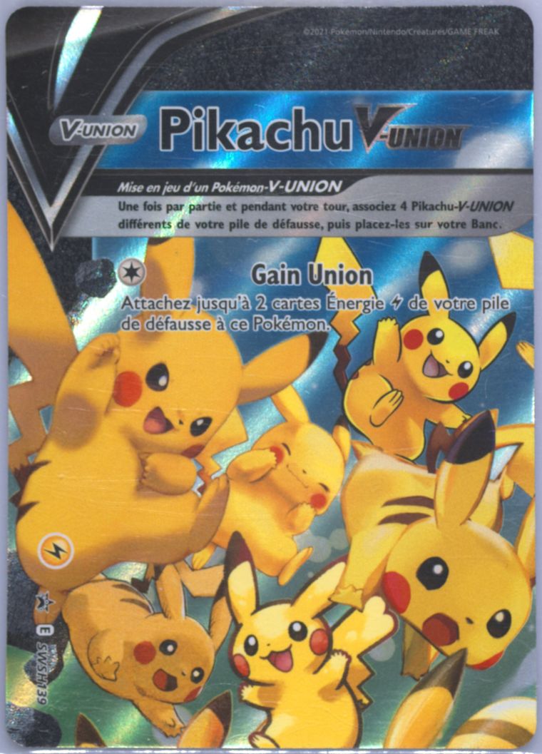 Pikachu V-Union (SWSH Black Star Promos)