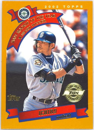 Yahoo!オークション - [MLB カード] Ichiro イチロー 2002 Topps