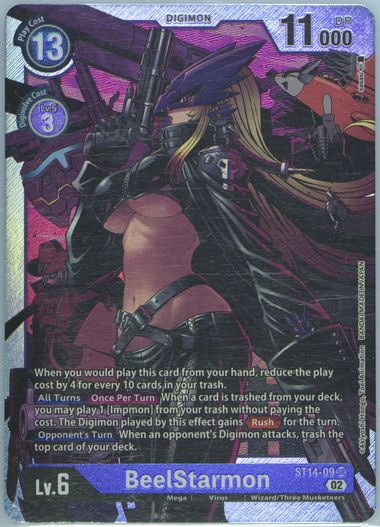 digimon bellestarmon card Amazon.com: New Mlikemat Playmat Digimon DTCG Mat Beelstarrmon TCG CCG OCG  Trading Card Game Mat with Zones + Free Bag (ZD002-240-SM) : Toys & Games