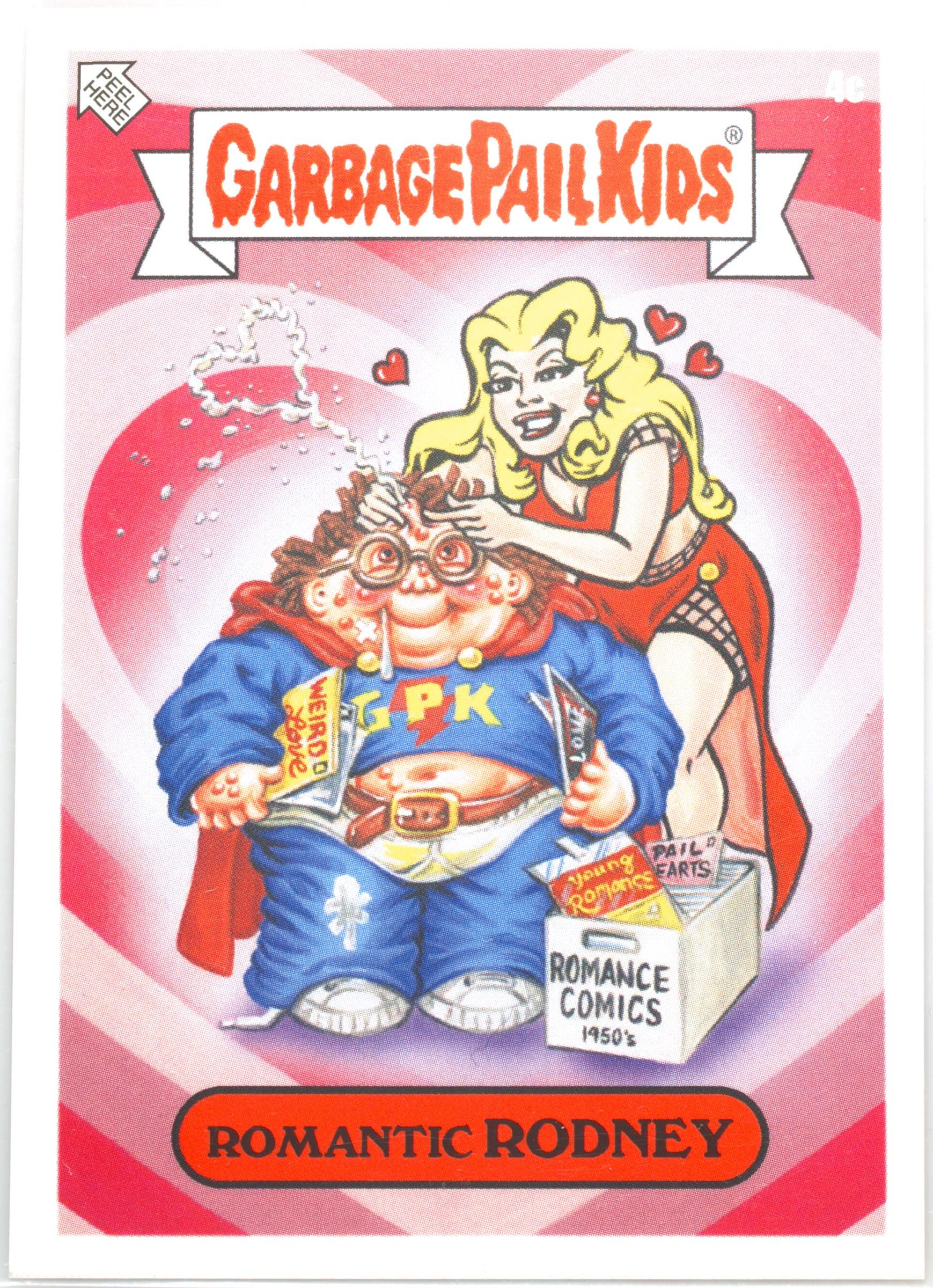 2023 Topps Garbage Pail Kids Valentine'S Day Is Canceled #4c Romantic Rodney front