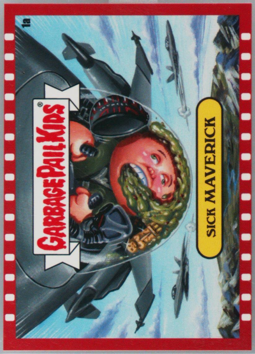 2023 Topps Garbage Pail Kids Not-Scars Filmstrip Border #1a Sick Maverick front
