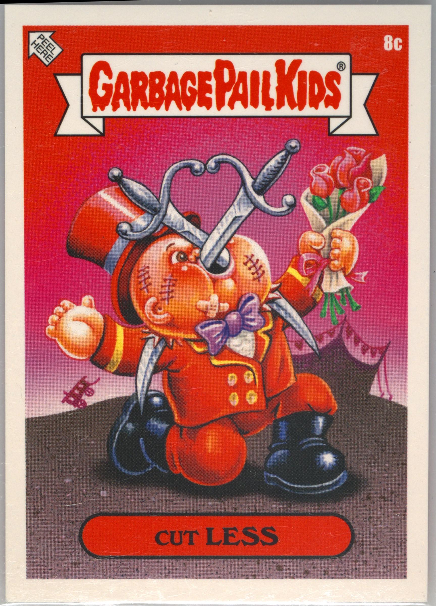 2023 Topps Garbage Pail Kids Valentine'S Day Is Canceled #8c Cut Less front