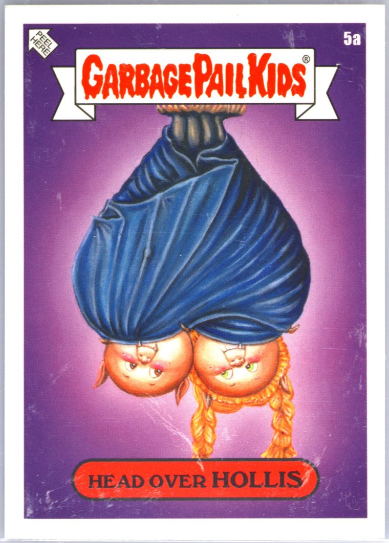 2023 Topps Garbage Pail Kids Valentine'S Day Is Canceled #5a Head Over Hollis front