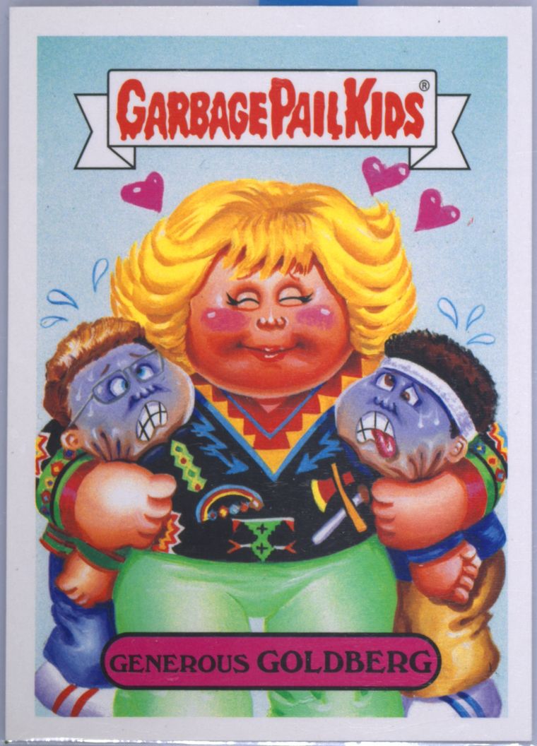 2022 Topps Garbage Pail Kids We Hate The '80s #6b Generous Goldberg front