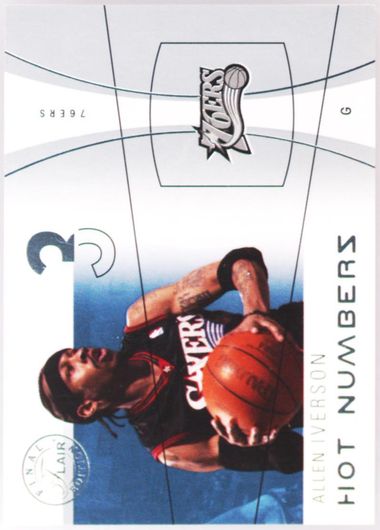 ALLEN IVERSON FLAIR FINAL EDITION 2003-04 Flair Final Edition