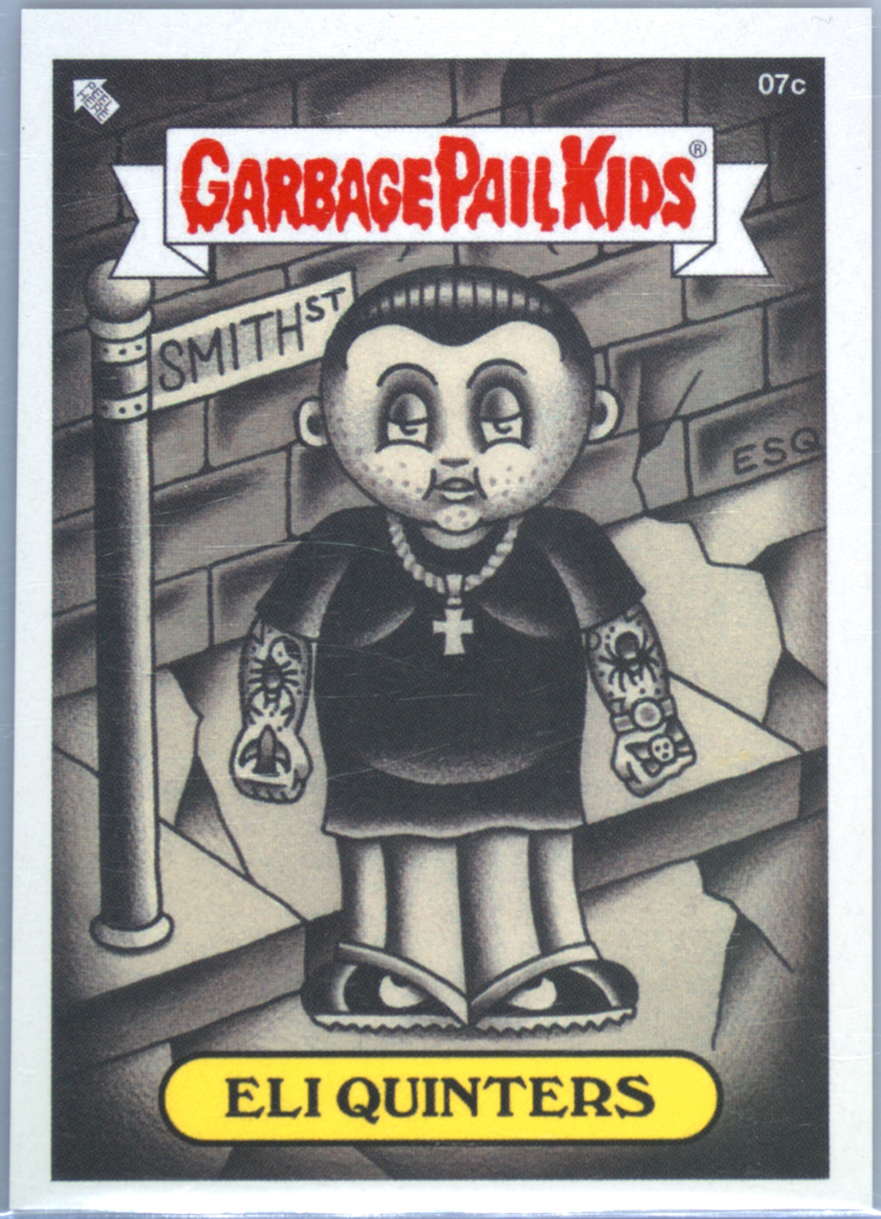 2021 Topps Garbage Pail Kids Beyond The Streets Series 2 #07c Eli Quinters front