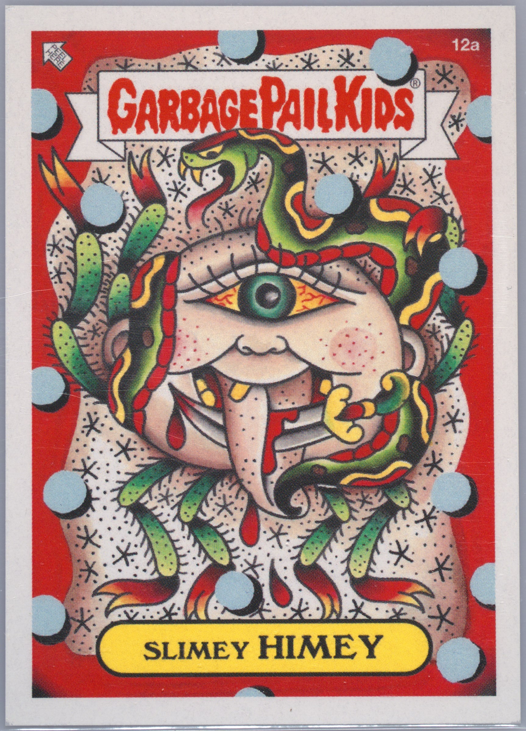 2021 Topps Garbage Pail Kids Beyond The Streets Series 2 #12a Slimey Himey front