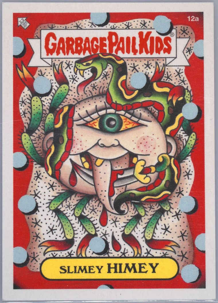 2021 Topps Garbage Pail Kids Beyond The Streets Series 2 #12a Slimey Himey front