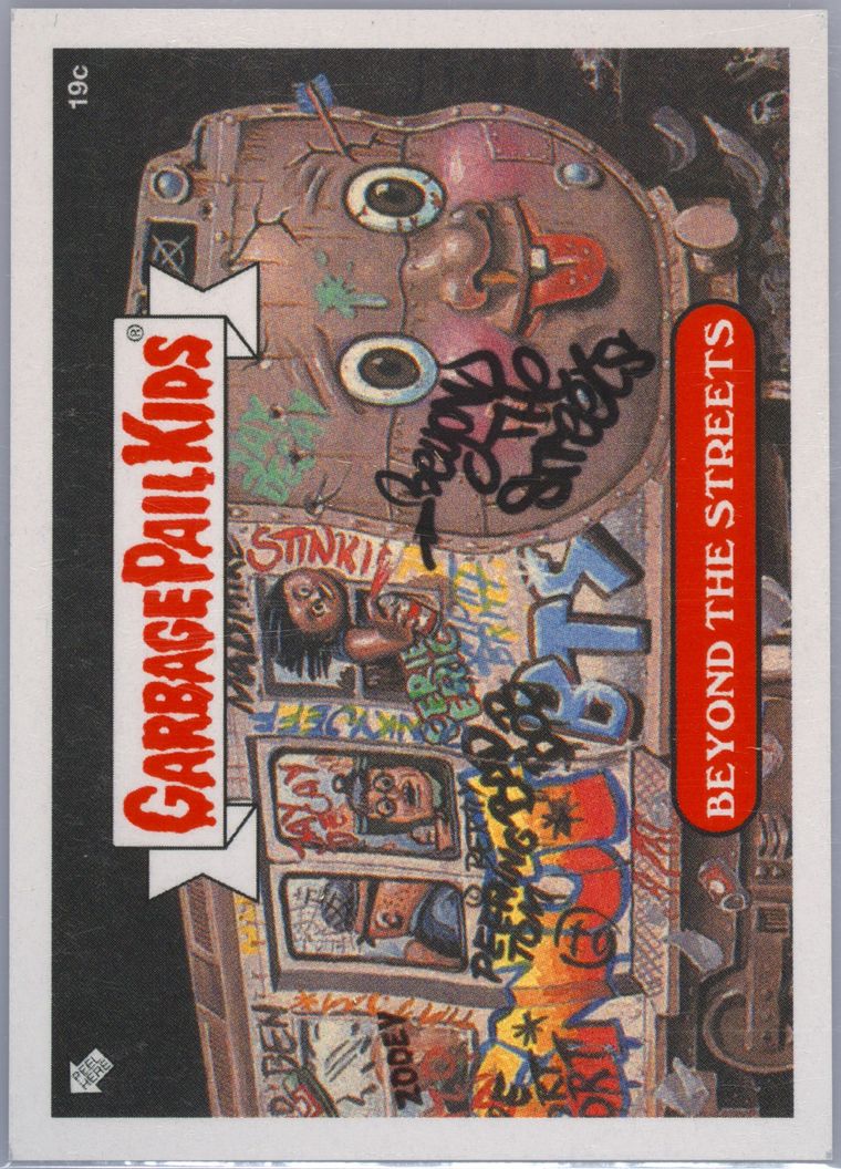 2021 Topps Garbage Pail Kids Beyond The Streets Series 2 #19c Beyond The Streets front