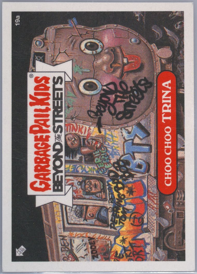 2021 Topps Garbage Pail Kids Beyond The Streets Series 2 #19a Choo Trina front