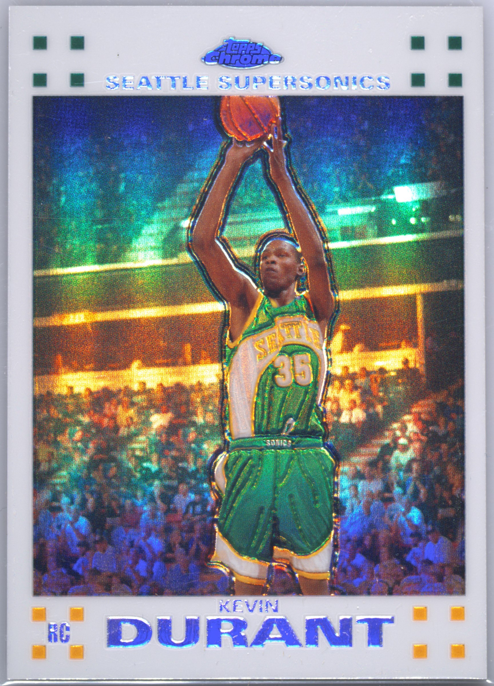 その他 KEVIN DURANT TOPPS CHROME RC #131 PSA 9 Spec Details