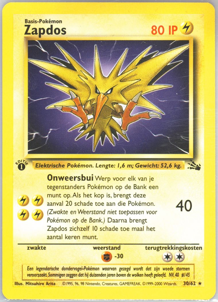 Zapdos (Fossil)