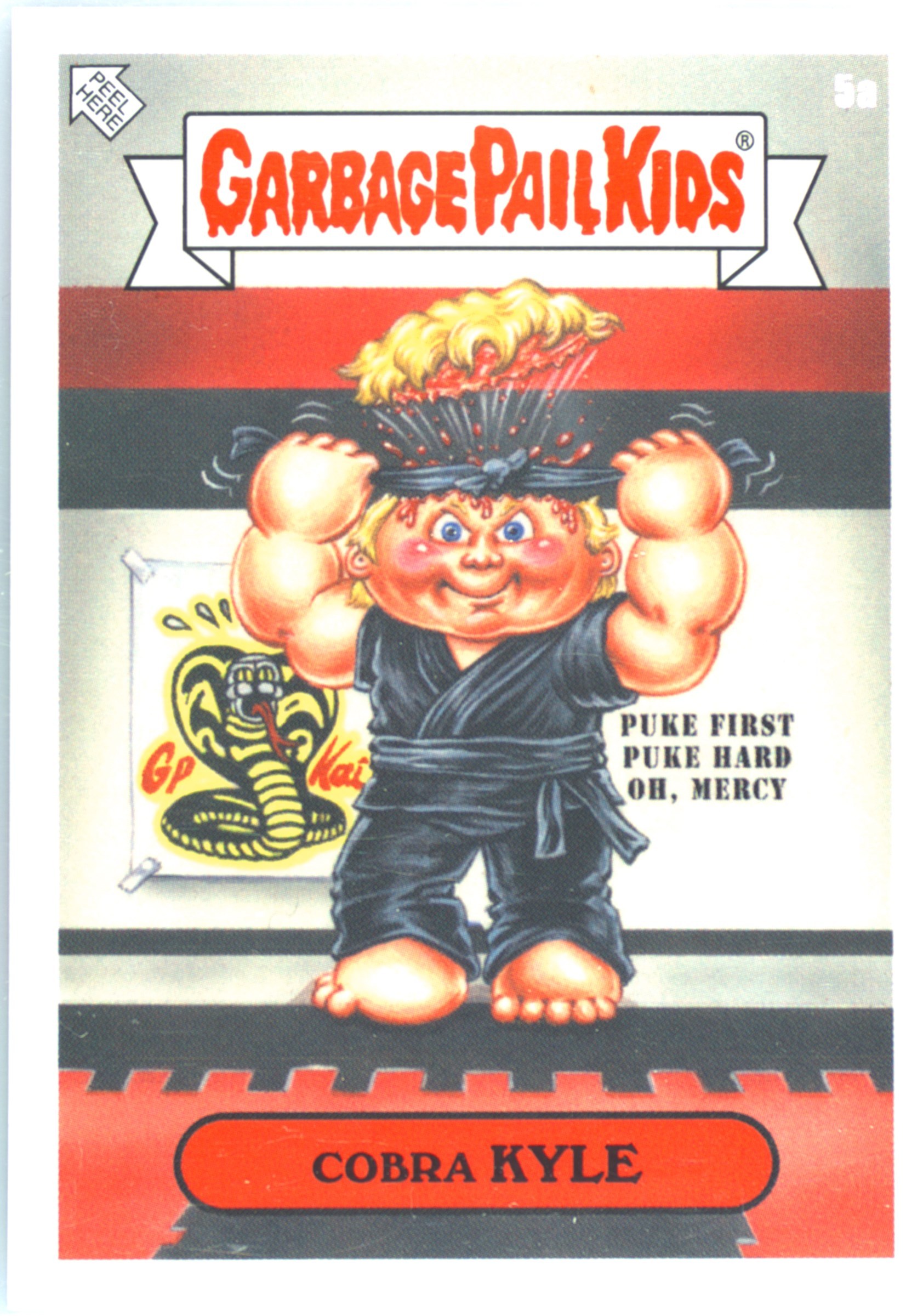 2023 Topps Garbage Pail Kids Prime Slime Trashy Tv #5a Cobra Kyle front