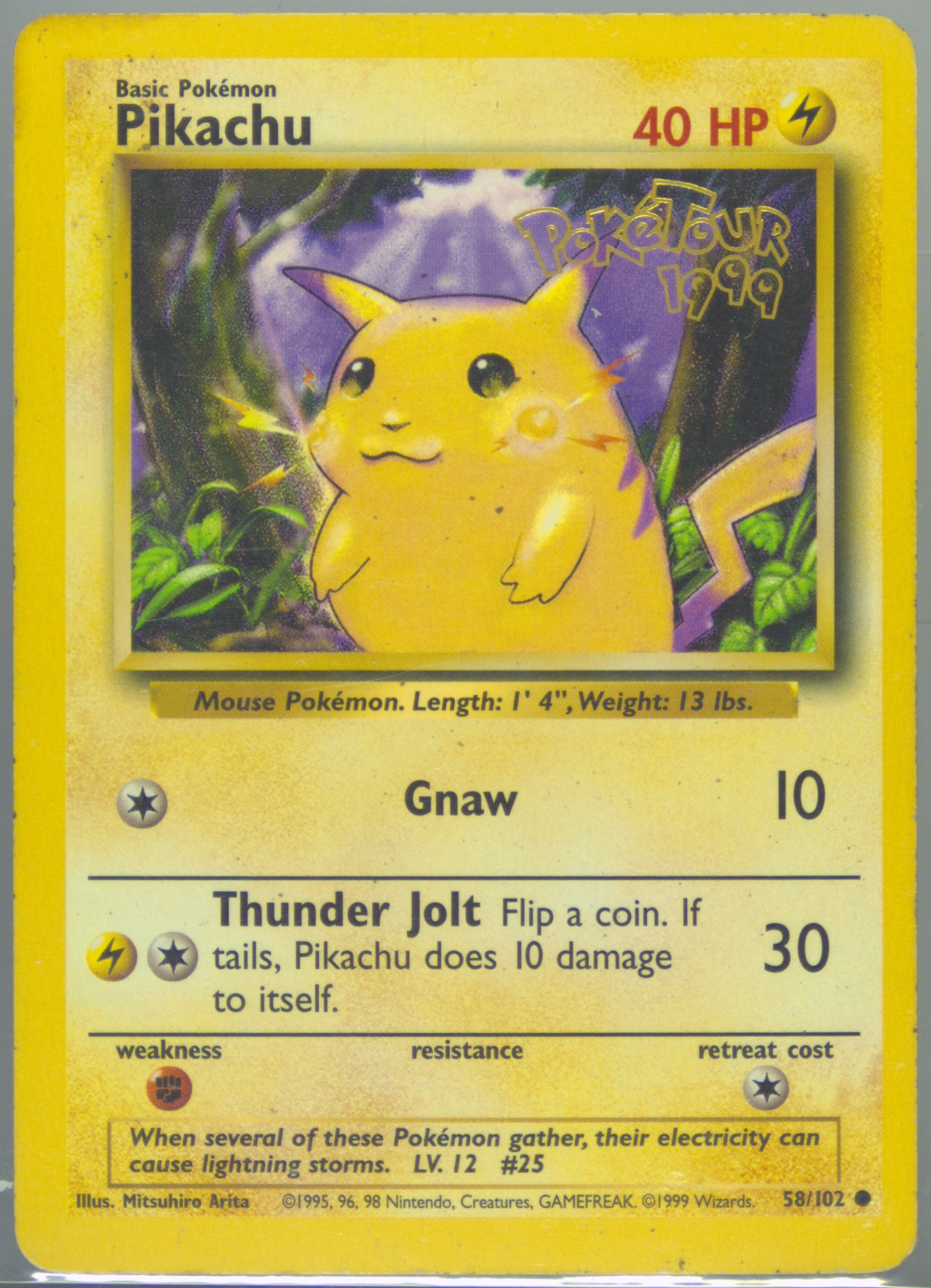 英版ピカチュウ PokeTour1999 - PSA MINT9 / 6872 Spec Details