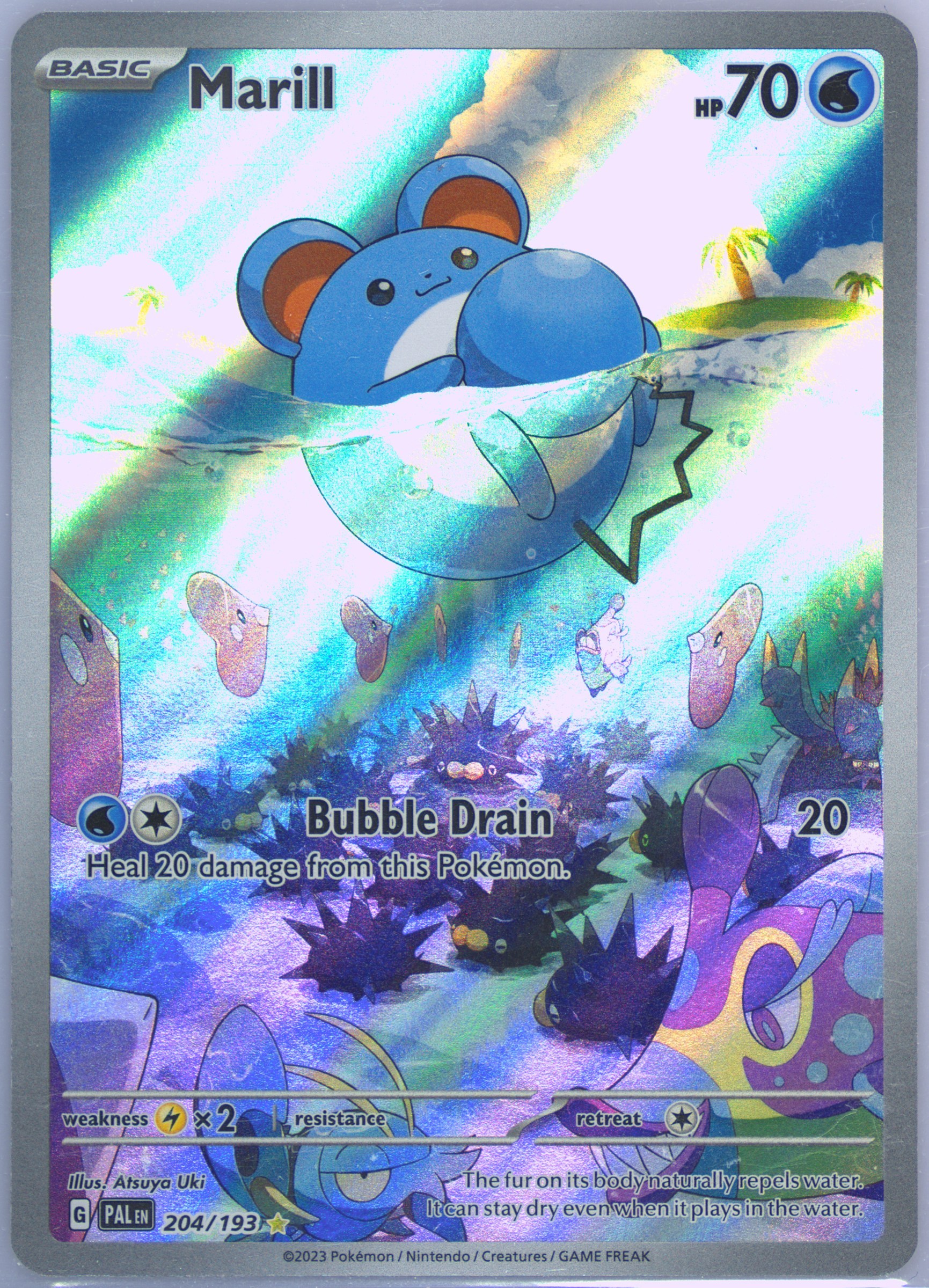 marill pokemon cards Marill 073/071 SV2P main image 0