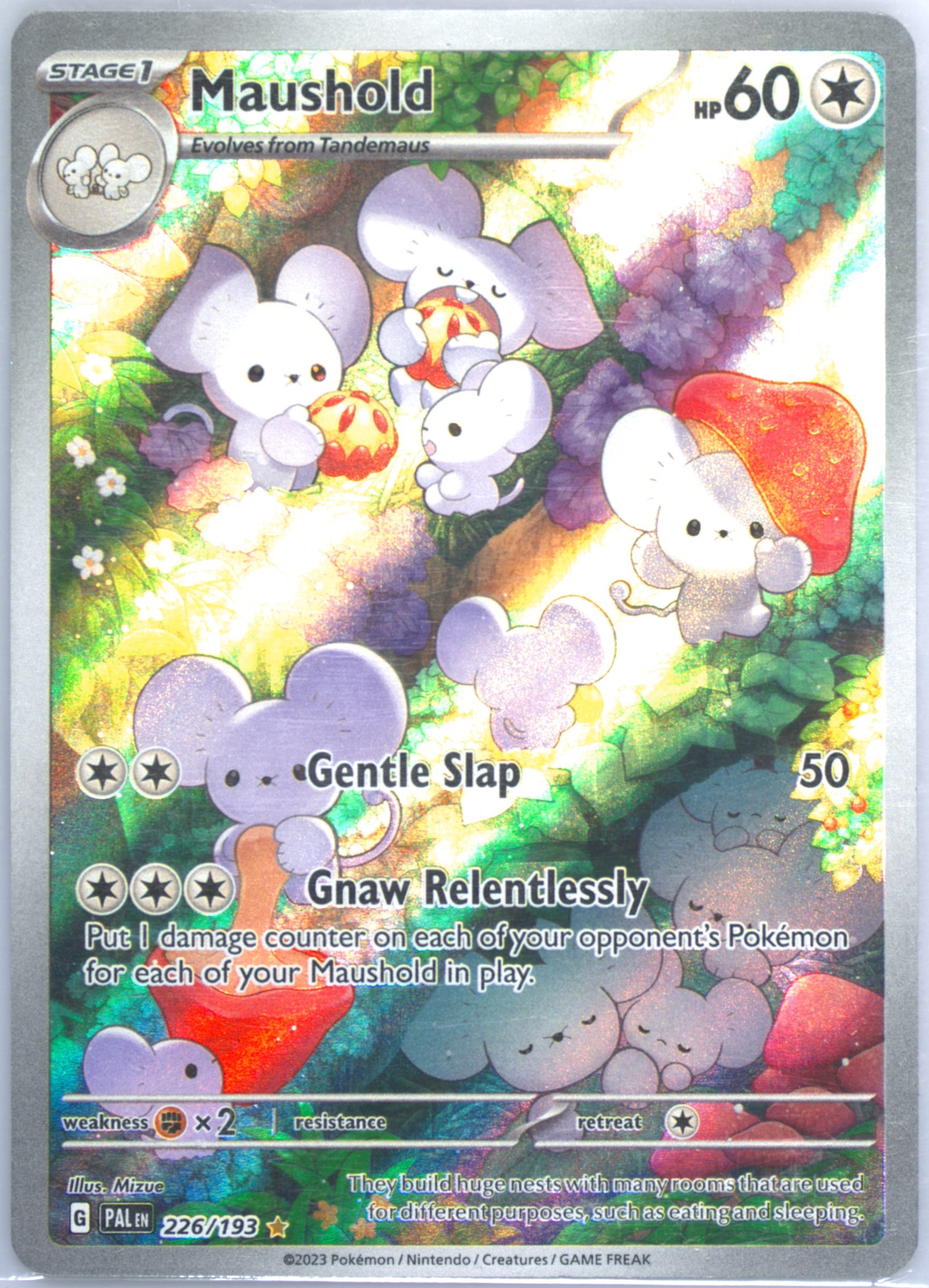 【PSA10】イッカネズミAR/Maushold Spec Details