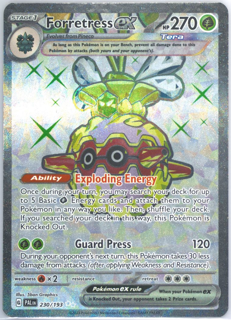 Forretress EX (Paldea Evolved)