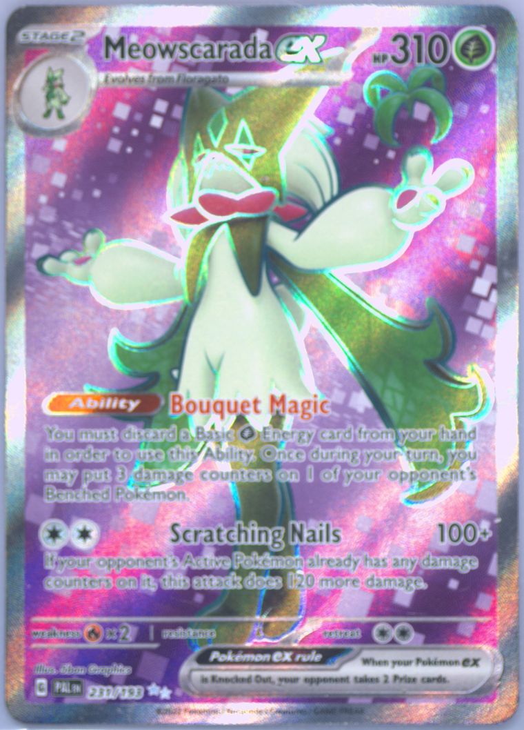 Meowscarada EX (Paldea Evolved)