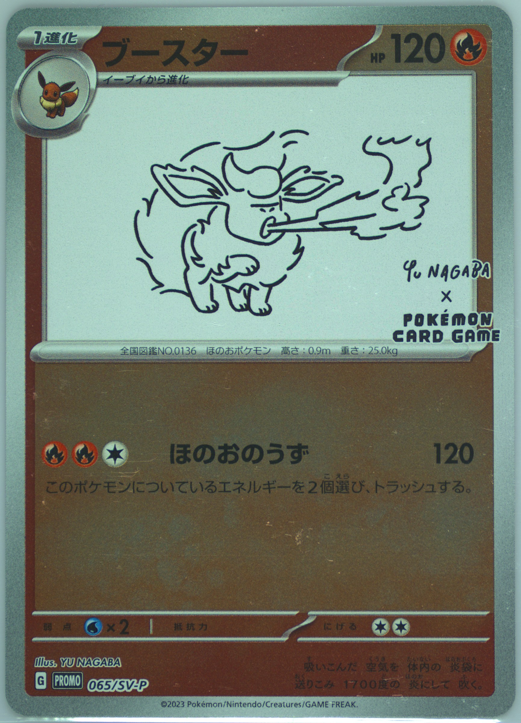 2023年 ポケモンカード Flareon #065 Flareon - 065/SV-P - SV-P Promotional Cards - Pokemon Japan
