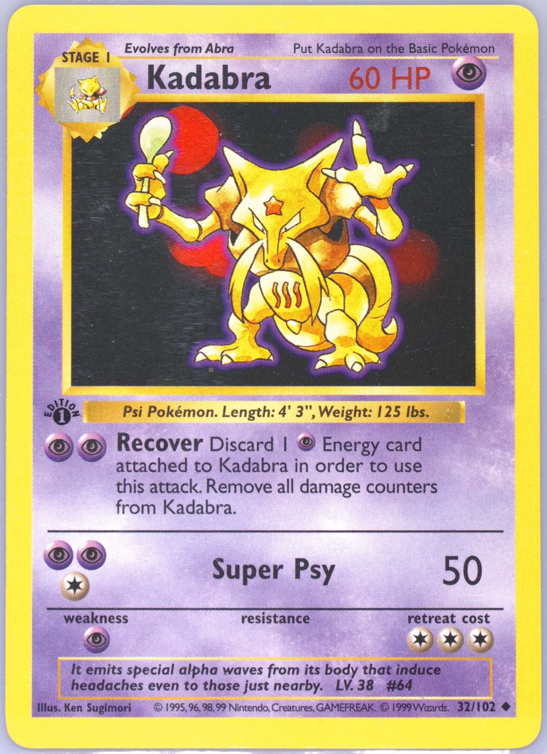 Kadabra card photo