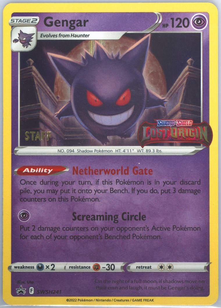 Gengar-Holo (SWSH Black Star Promos)