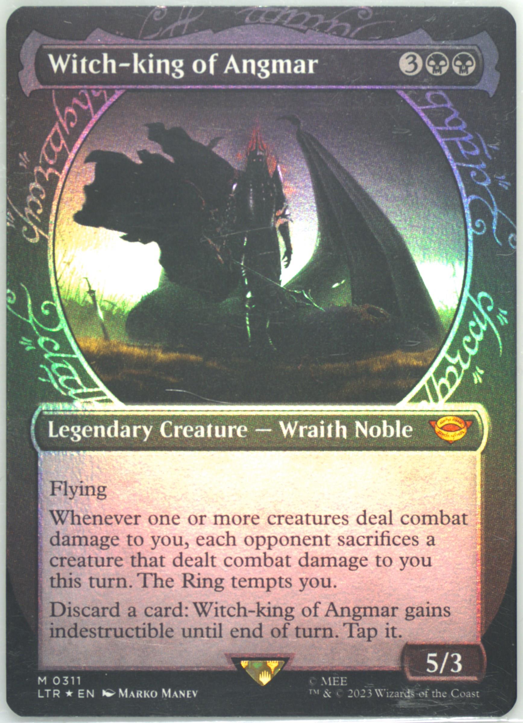witch king mtg card Amazon.com: Magic: The Gathering The Lord of The Rings: Tales of  Middle-Earth Scene Box main image 1