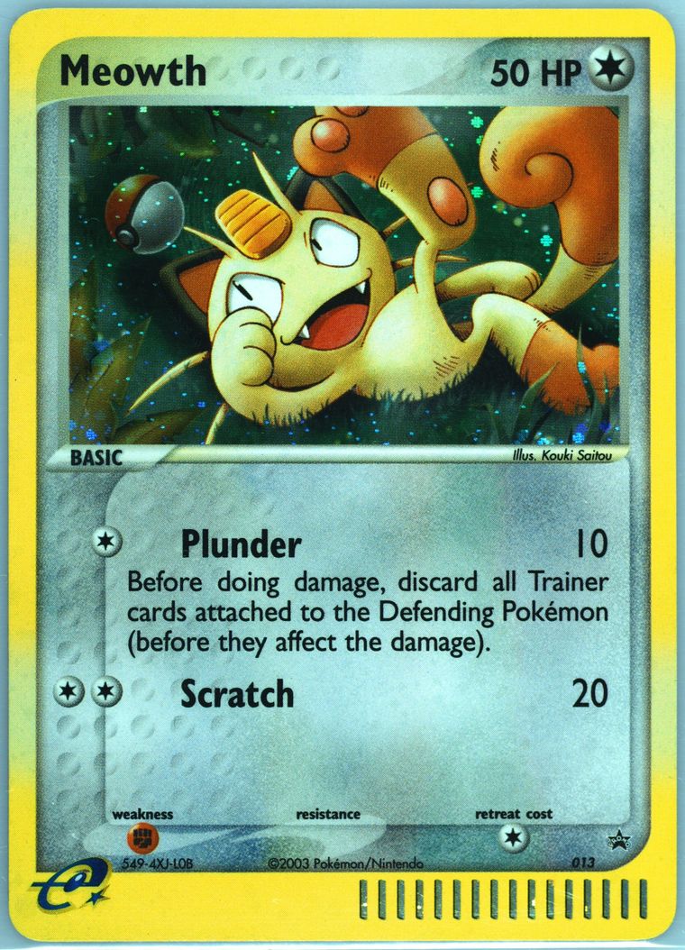 Meowth-Holo (Pokemon Black Star Promo)