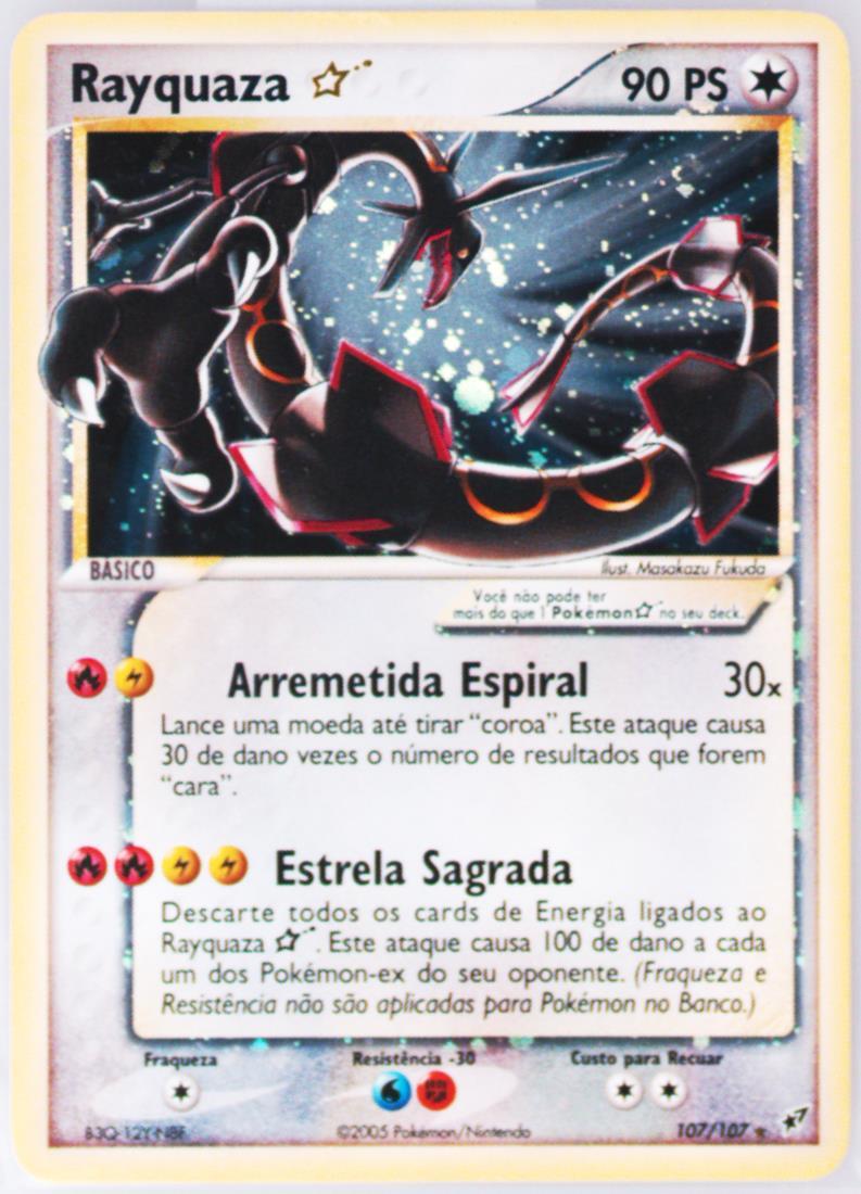 pokemon card rayquaza gold star Legends of Enderas Gold Pack