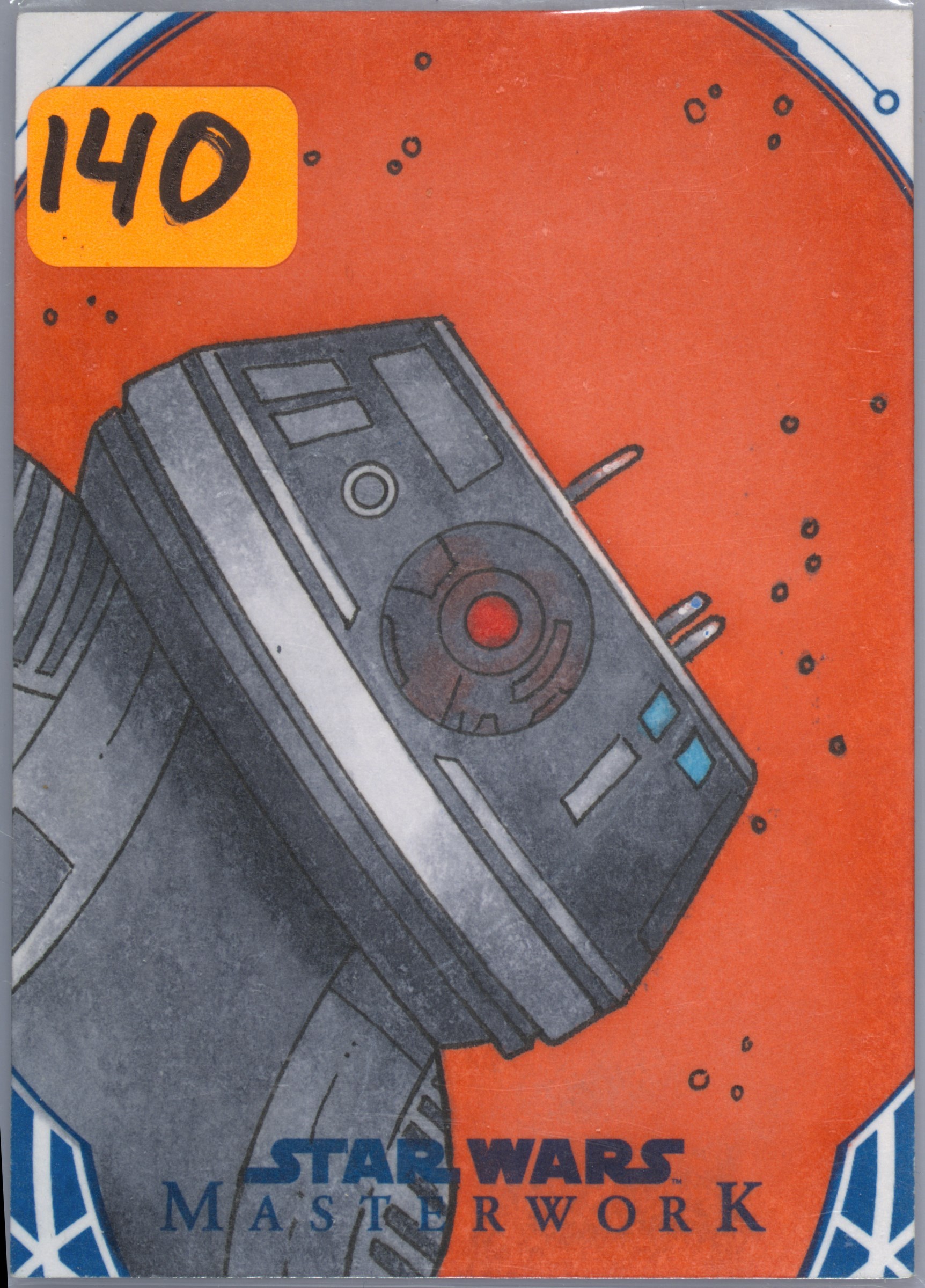 Topps - スケッチカード 2018 Topps Star Wars Masterwork Michael Mastermaker Autographed 2018 Topps Star Wars