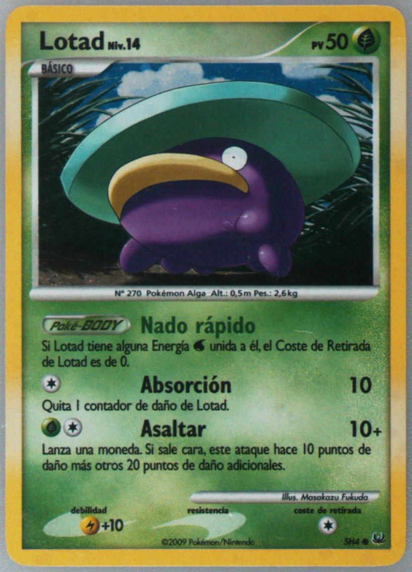 shiny lotad pokemon card Lotad - SH4 Shiny Reverse Holo Rare