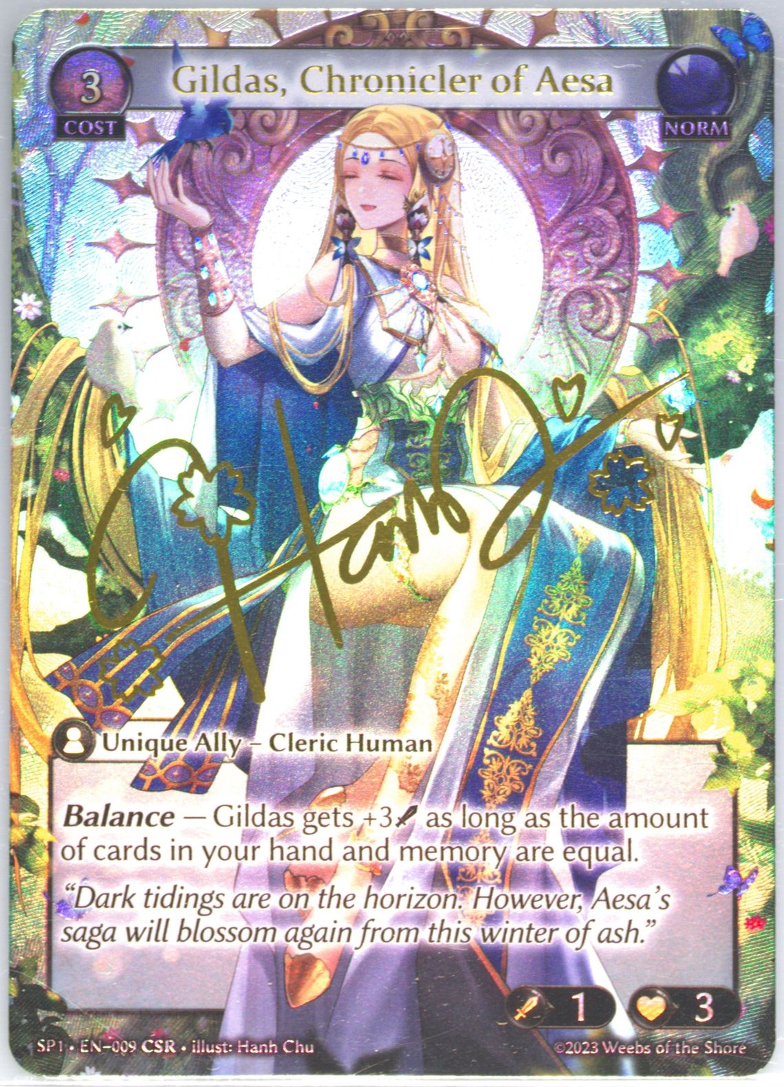 Grand Archive Gildas 3 枚