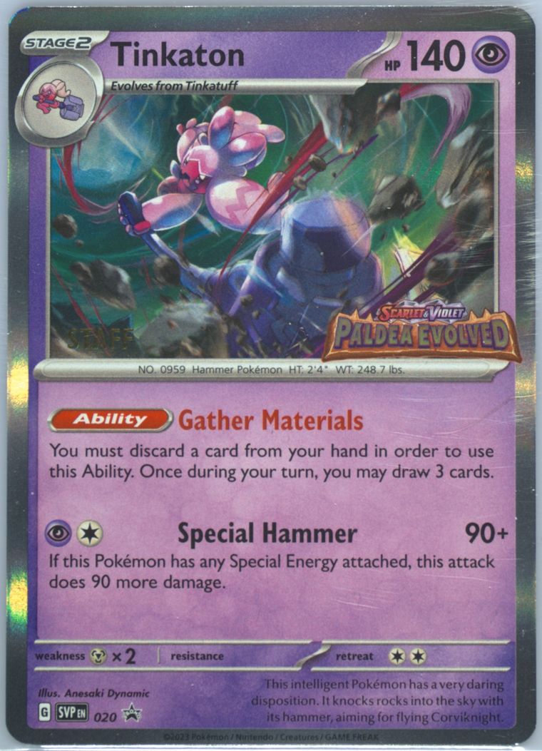 Tinkaton (Scarlet & Violet Black Star Promos)