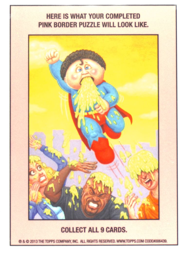 2013 Topps Garbage Pail Kids Mini Cards #9a Sushi Seth front
