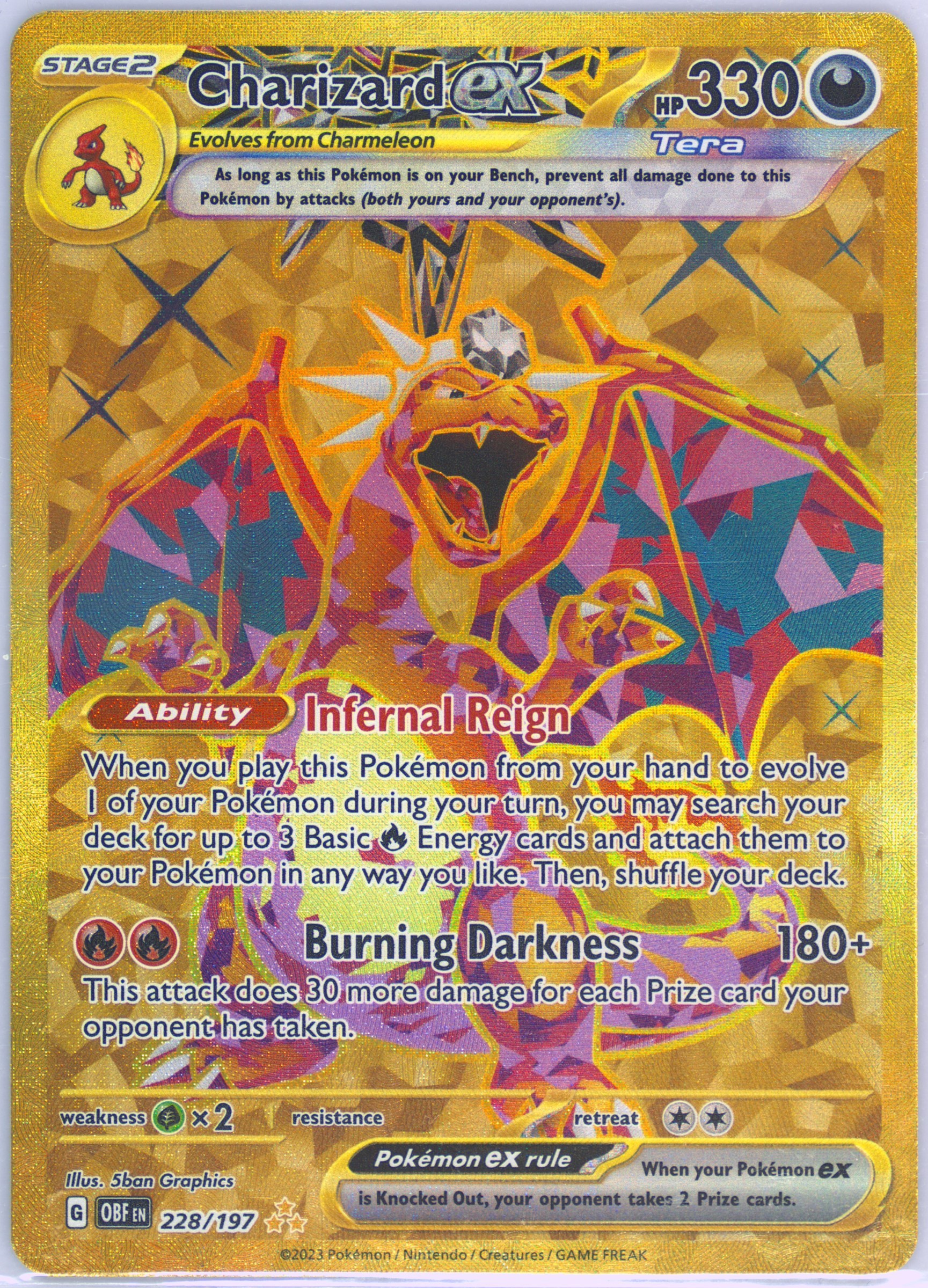 how much is a charizard ex pokemon card worth Pokémon TCG Charizard EX 161 Scarlet & Violet Promo Card NM – True  Believers Gaming and Collectibles main image 0