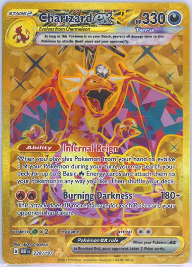 pokemon gold card charizard v Charizard V Crown Zenith – CS Trading Cards