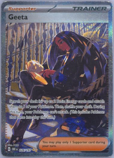 【PSA10】オモダカSAR 137/108 Geeta Pokemon Card Geeta SR SAR 137/108 sv3 Ruler of the Black