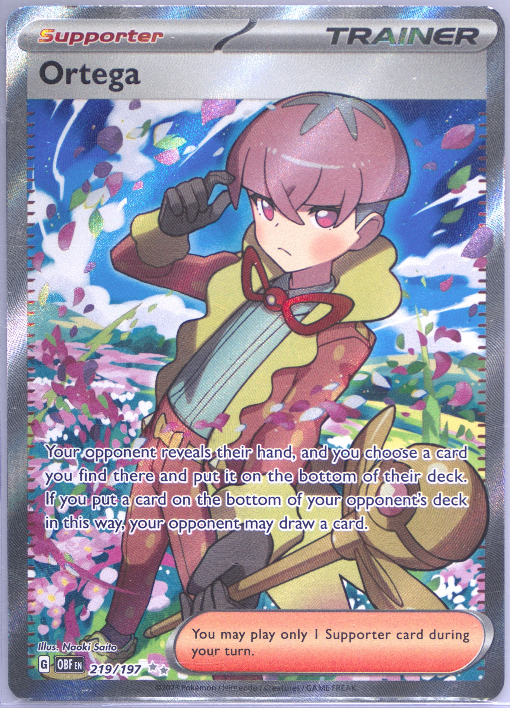 pokemon ortega card 130/108 - Ortega