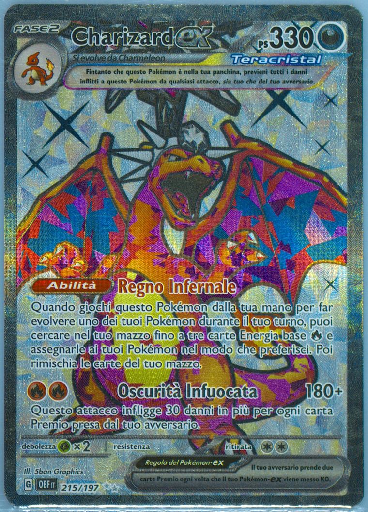 Charizard EX (Obf Obsidian Flames)